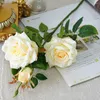 Decorative Flowers Delicate Simulation Roses Realistic UV-resistant Fake Flower Floral Arrangement Preserved