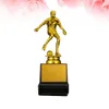 Decorative Objects Figurines Soccer Football Trophy Tournament Competition Goldstar Award Championship Cup Tabletop Figure for Golden 230815