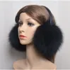 Ear Muffs Winter Women Warm Real Fur Earmuffs Girl's Earlap Ultra Large Ladies Plush Earmuff Luxury Ladies Fur Earmuffs 230815