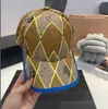 Bola de designer tampas de alta qualidade outono novo esporte ao ar livre Hats de beisebol letras padrões