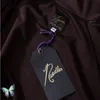 Men's Jackets Girls Dont Cry AWGE Needles Jacket High Quality Embroidery Butterfly Striped for Men Women 230815