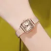 Montre femme montres de haute qualité luxe Quartz-batterie décontracté Antique montre étanche