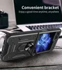 Для Samsung Galaxy Z Flip 5 5G Case Shock -Reseance Hover Прочная защитная крышка телефона с накрытой крышкой камеры Кольцо Кольцо.