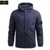 a1 plus size coat stone Jacket Men's Spring and Autumn Windrunner Jacket Thin Jacket Men's Sports Windbreaker Coat Couple Dress Women island Jacket