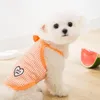Dog Apparel Cute Love Embroidered Clothes Spring And Summer Puppies Pullovers Breathable Vests Than Panda Pet Sun Protection Clot