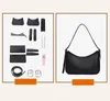 Väska delar Tillbehör 1 Set handgjorda handväskor axelband brun svart vit vävd väska syrpu material väska set för diy väska ryggsäck 230815