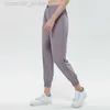 Desginer al Yoga Legging Sports Pants Summer Summer High Casupants رقيقة جديدة