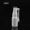 20ml 068oz 흰색 플라스틱 빈 휴대용 리필 가능한 코 스프레이 병 360도 회전 분무기 메이크업 워터 용기