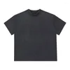 Men's T Shirts Top Version Inlaid With Diamond Shirt Men Women 1:1 Black T-shirts Tees