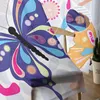 Curtain Butterfly Holiday Tulle Sheer Curtains for Bedroom Kitchen Decor Curtains Hotel Drapes