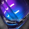 Gloss Chameleon Candy Blue to purple Vinyl Wrap with Air bubble for car wrap Shifting covering Size1 52 20M Roll 5x67ft216z