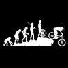 22 8 9 5cm funny mountain bike downhill car sticker CA-0081270s