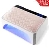 Lâmpada de led de secadores de unhas UV para unhas secando lâmpada de manicure com memória Função LCD Visor Recarregável LED LED Lâmpada para unhas Salon Ferramentas 230815