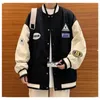 Mensjackor Mens Baseball Jackets broderad Casual Coat Uniform Bomber Men Women Jacket Youth Students Bomber Jacket Par 230815