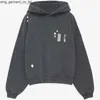 2023 Dames Desginer Mode Katoenen Capuchon Nieuwe Ab Anines Klassieke Letter Print Wassen Water Sneeuwvlok Losse Sweatshirt Heren Dames Hoodies Bing