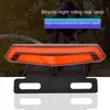 Bike Lights Electric Bicycle Brake Light Night Taillight LED Turn Signal Riding Equipment Accessories 230815