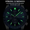 Wristwatches Men Watches Brand Luxury Silicone Strap Waterproof Sport Quartz Chronograph Military Watch Men Clock Relogio Masculino 230815
