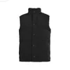 Väst Mens Designer Vests Jacket från Canadian Goose Waistcoat Feather Material Loose Coat Graphite Grey Black and White Blue Fashion Trend Par Coat Gilet XXL 00