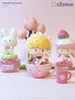 Blind Box Zhuo Dawang Sakura Coffee Shop Serie Box Spielzeug Mystery Anime Doll King Model Süßes Orament für Mädchen Geschenk 230816