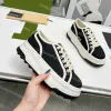 Sneakers de diseñador zapatos para mujeres g en relieve de zapatillas de impresión de letras de zapatillas