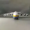 装飾的なオブジェクトの置物42cmアントノフ用1/200スケールAN-225 MRIYA輸送航空機シミュレーション飛行機樹脂プラスチックレプリカモデルトイ230815