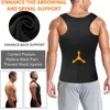 Taille buik shaper mannen neopreen zweet sauna vest taille trainer afslank body shapers vest shapewear corset gym ondergoed vrouwen vettank top 230815