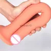 Dildos / Dongs Hollow latema pulvérisation éjaculant le long pénis anal toys for women lourde cheval bite big dido avec une tasse de tasse de masturbateur hkd230816