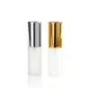 5 ml 10 ml 1/3oz Goud Fored Fine Mist Atomizer Glassfles Spray Navulbare geurparfum Lege geurfles voor reisfeest JFVKT