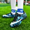 Dress Shoes ZHENZU Football Boots Kids Men Women Boys Soccer Shoes Cleats Training Sport Sneakers Size 35-45 230815