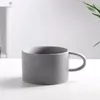 Mokken Japanse huishoudelijke koffiebeker Licht Luxe Matte keramische mokthee