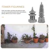 Garden Decorations Simulation Landscape Furnishing Articles Tower Sculpture Gardening Decor