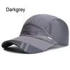 Шариковые шапки сухой бейсбол летняя сетка 8 цветов gorras hat cap spors mens sport cool fashion Quick Outdoor New Drop acces dhlvd