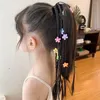 Hair Accessories Fiber False Decor Ring Dreadlocks Girls Braids Wig Colorful Twist Tie Wigs Synthetic Ponytail Boxing