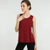 Actieve shirts zomer mouwloze vrouwen losse sportvest hol uit yoga shirt snel droge droge toppen gym fitness tanktop blouse vrouw