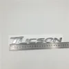 Für Hyundai Tucson Heckstamm Heckklappe Emblem Logo -Logo -Typenschild Chrom -Aufkleber206D287s