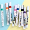 Painting Pens 11 Pieces TOYO color marker waterproof permanent tire tread rubber paint metal face Permanent Paint Marker Pen 230815