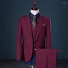 Męskie garnitury 2023 Koreański Slim Suit Plus Business Business Casual Have's Dress for Men