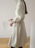 女性のトレンチコート韓国スタイルのターンダウンカラーコート春秋のファッションカジュアルジャケットベージュの気質ベルト