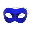 Maschere da festa di Halloween mascherato da uomini fantastici adt kids classic fighter a mezza faccia veneziano eyemask per palla arcobaleno oro sier blu nero dh1dg