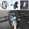 Suportes de flash Bicycle Phone Phone Trepador de bicicleta à prova d'água Motocicleta Stand do telefone celular universal Scooter Scooter Mount Suport 230816