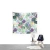 Tapisserier Design Succulent Garden Tapestry Wall Hängande mattor Tryckt Bedblad Bord Tyg Mat Heminredning R230816