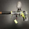 Electric Gel Blaster Gun Graffiti High-Speed ​​Firing Paintball Splatter Ball New Toy Gun For Kid Outdoor Shooting Team Game T230816