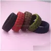 Band Rings American European Fashion Sile Wedding Ring Mens Camouflage Elegant Affordable 9mm Rubber Engagment Bands Drop Delivery Je DHLDU