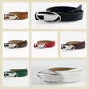 Luxury Designer Women Leather Belt D Smooth Buckle Fashion Versatile Decorative Jeans Girdle Decoration Suit Waistband Width 2.8cm Ceinture