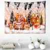 Tapestries kerstdecoratie tapijtvoorraden Sense Table Deken Deken Kleine Clear Badkameraccessoires Sets R230816