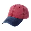 Caps de bola Lavagem de algodão Baseball Cap da primavera e verão Mulheres respiráveis ​​femininas Mulheres moda de design legal chapéus de design