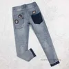 Пульс Szie Mens Jeans Blousers DG -дизайнерские штаны Patch Emelcodery Higher Version Fashion Jeans G1NU