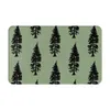 Carpets Evergreen Tree 3 Sizes Home Rug Room Carpet Nature Fir Christmas Silhouette Pine Spruce Hemlock Shadow Simple