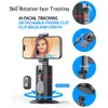 Stabilizers 2023 AI Smart Gimbal 360° Auto Face Tracking Allinone RotationFor Smartphone video Vlog Stabilizer Tripod Phone Holder 230816