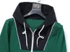 2023 Herrens modespår Klassiska bokstäver som trycker på två stycken Outfits Men's Tracksuit Sweat Sport Sports Suit Men Hoodies Jackets Jogger Sporting Casual Set#09